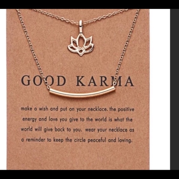 🎈SOLD Out 🎈see details ** Good Karma necklace - Picture 5 of 5